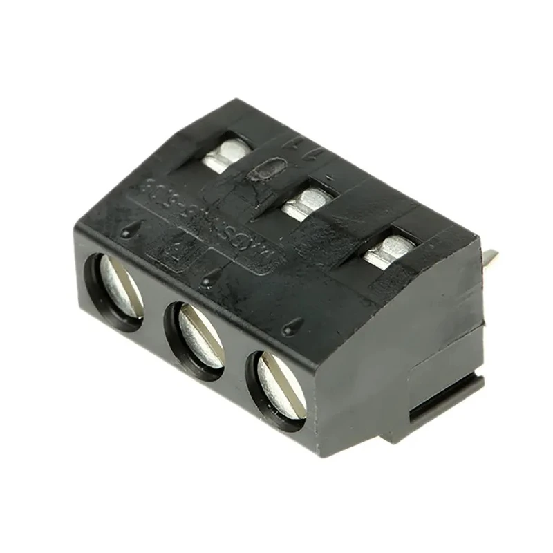 Phoenix Contact MKDSN 1.5/3-5.08 HT BK Series PCB Terminal Block, 3-Contact, 5.08 mm Pitch, Through Hole, 1 Row 1985878