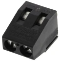 Phoenix Contact MKDS 1.5/2-5.08 HT BK Series Horizontal PCB Terminal Block, 2 Contacts, 5.08 mm Pitch, 200V 1985904