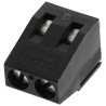 Phoenix Contact MKDS 1.5/2-5.08 HT BK Series Horizontal PCB Terminal Block, 2 Contacts, 5.08 mm Pitch, 200V 1985904