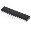 Microchip 8-bit PIC16F Microcontroller, 20 MHz, 14.3 kB Flash, 256B RAM, 28-Pin SPDIP PIC16F876A-I/SP