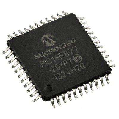 Microchip 8-bit PIC Microcontroller 14kB FLASH 20 MHz 44-Pin TQFP PIC16F877-20/PT