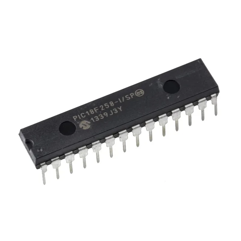 Microchip 8 bit PIC18F Microcontroller 40 MHz 32 kB Flash 256 B EEPROM 28-Pin SPDIP PIC18F258-I/SP