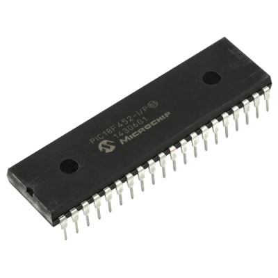 Microchip 8 bit PIC PIC18F Microcontroller 40 MHz 32kB FLASH 40-Pin PDIP PIC18F452-I/P