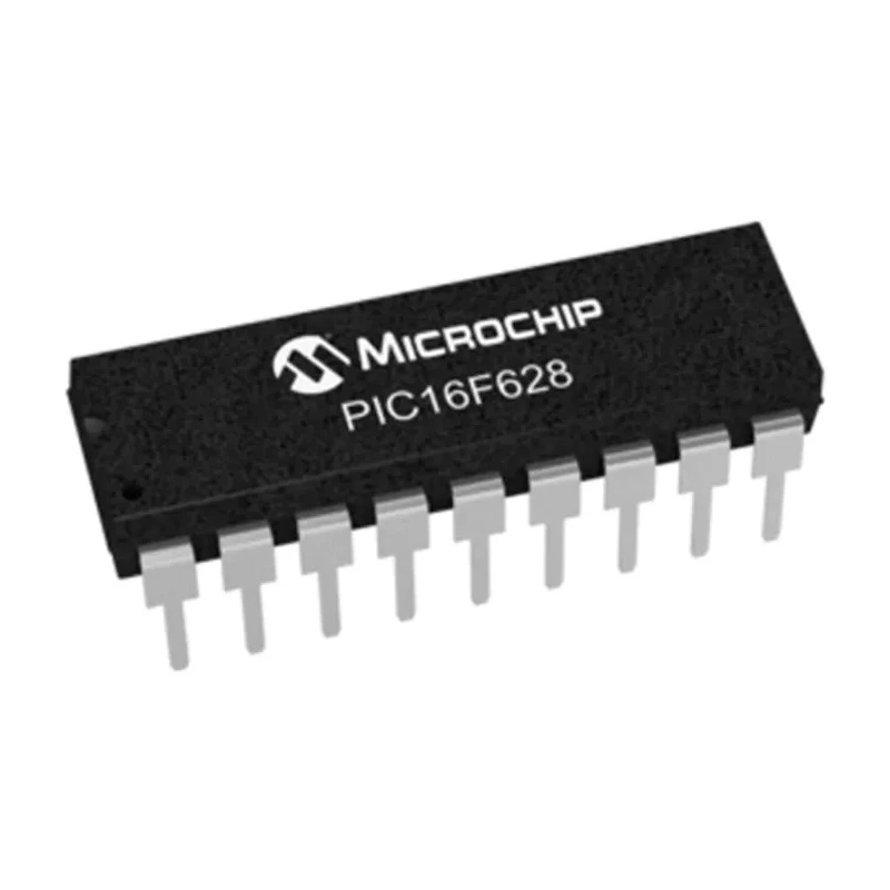Microchip 8 Bit PIC Microcontroller 3.5kB FLASH 4 MHz USART Mid-Range Core PDIP 18-Pin PIC16F628-04I/P