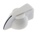 RS PRO 32 mm Diameter Cream Potentiometer Knob for 6.35 mm Shaft Screw Fix 467-2407