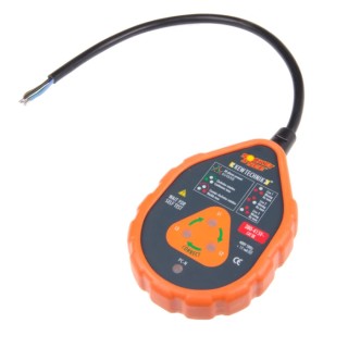Socket & See 16 Amp 400V AC 5-Pin Socket Tester with Audible Alarm and Earth Loop Impedance Test SOK 65/16HD