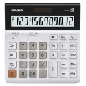 Casio Desktop Calculator 12-Digit Solar Power Supply Battery Powered White MH-12-WE