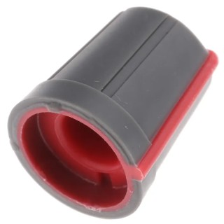 RS PRO 13 mm Diameter Grey Plastic Push-On Potentiometer Knob for 6 mm D Shaped Shaft 467-5967