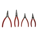 Knipex 4-Piece Circlip Plier Set, Heavy Duty Precision Circlip Pliers in Robust Polyester Fabric Kit 00 19 57
