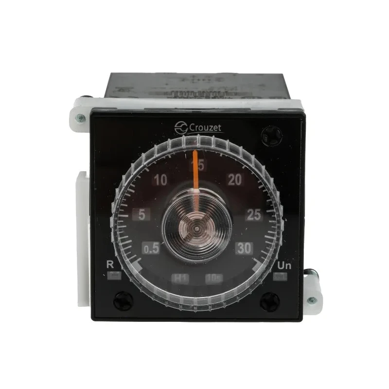 Crouzet Multifunction Timer Relay, 2-Contact DPDT, 12 to 240 V DC, 24 V AC, 240 V AC, Time Range 0.02 to 300 88886116