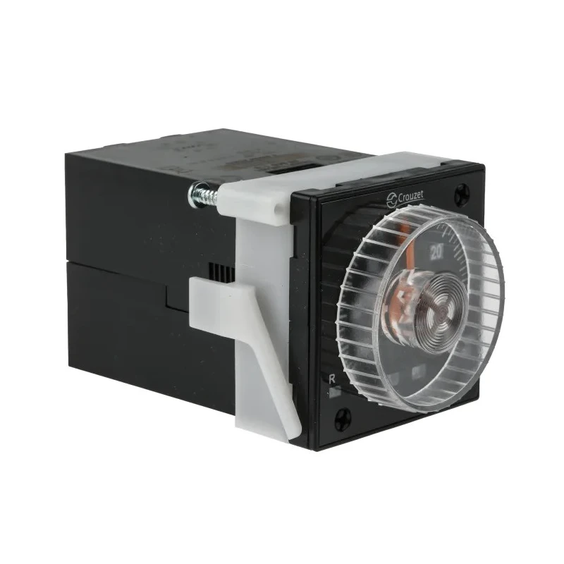 Crouzet Multifunction Timer Relay, 2-Contact DPDT, 12 to 240 V DC, 24 V AC, 240 V AC, Time Range 0.02 to 300 88886116