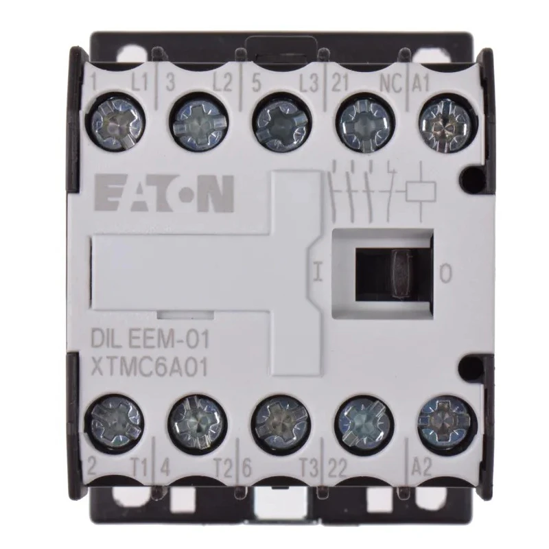 Eaton DILEEM Contactor, 230V AC Coil, 3-Pole, 9 A, 3 kW Power Rating, 3 NO, 400V AC 051633 DILEEM-01(230V50HZ,240V60HZ)