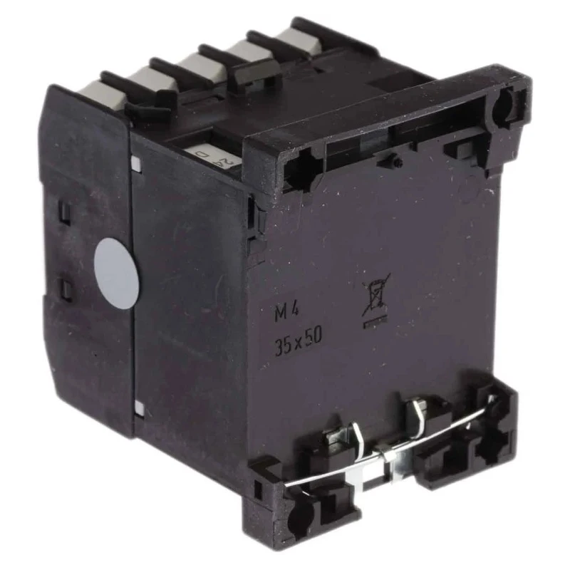 Eaton DILEEM Contactor 24V DC Coil, 1-Pole, 6.6 A, 3 kW Power, 3 NO, 690V AC 051650 DILEEM-01-G(24VDC)