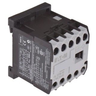 Eaton DILEEM Contactor 3-Pole 6.6A Contact Current 3 kW Power Rating 230V AC Coil 051608 DILEEM-10(230V50HZ,240V60HZ)