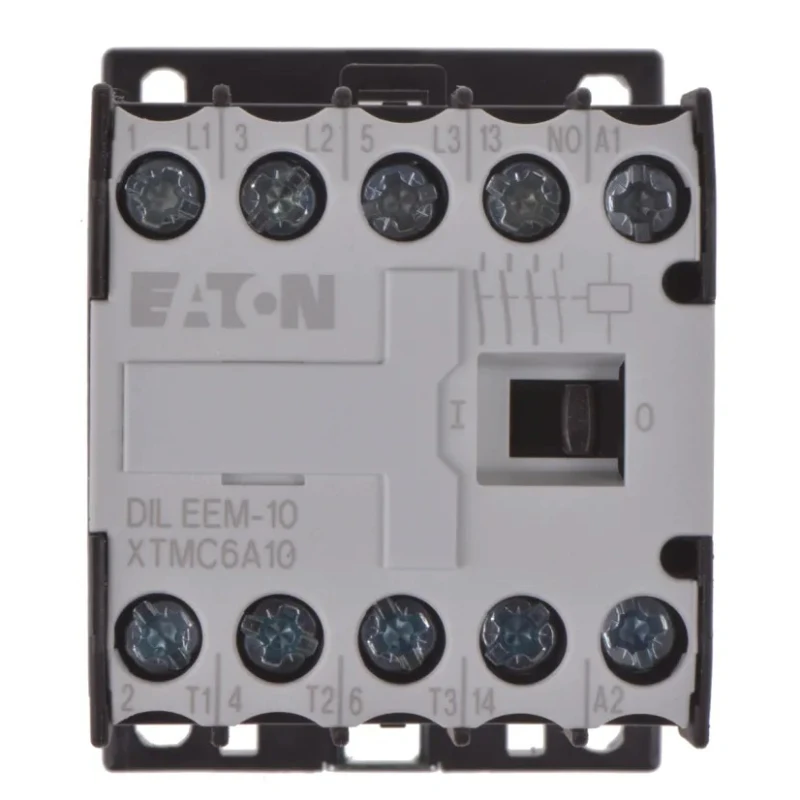 Eaton DILEEM Contactor 3-Pole 6.6A Contact Current 3 kW Power Rating 230V AC Coil 051608 DILEEM-10(230V50HZ,240V60HZ)