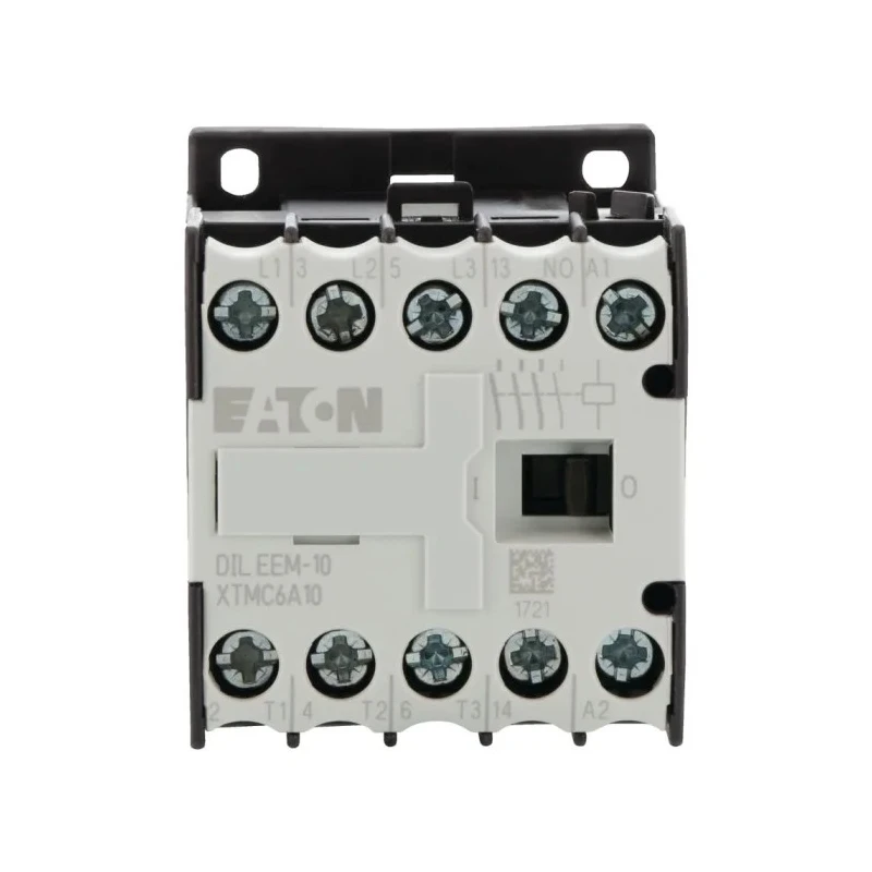 Eaton DILEEM Contactor 24V dc Coil 3-Pole 6.6A 3 kW 3 NO 690V ac 051643 DILEEM-10-G(24VDC)