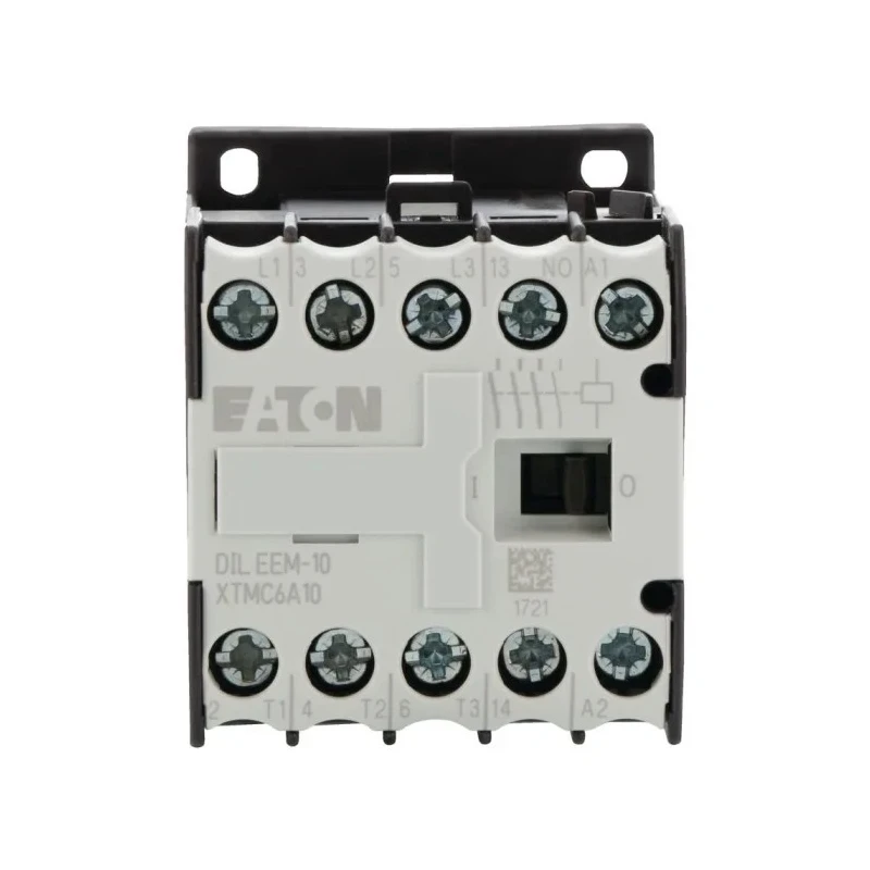 Eaton DILEEM Contactor 3-Pole 6.6A Contact Current 3 kW Power Rating 230V AC Coil 051608 DILEEM-10(230V50HZ,240V60HZ)
