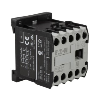 Eaton DILER Contactor 24V DC Coil 4-Pole 3A 3 NO/1 NC 400V AC 010157 DILER-31-G(24VDC)
