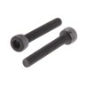 RS PRO Plain Steel Hex Socket Cap Screw Hex Socket M3 x 20 mm 467-9824