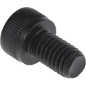 RS PRO Plain Steel Hex Socket Cap Screw, Hex Socket Drive, Thread M6, Length 10mm, Grade A, DIN 912 468-0054