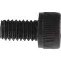 RS PRO Plain Steel Hex Socket Cap Screw, Hex Socket Drive, Thread M6, Length 10mm, Grade A, DIN 912 468-0054