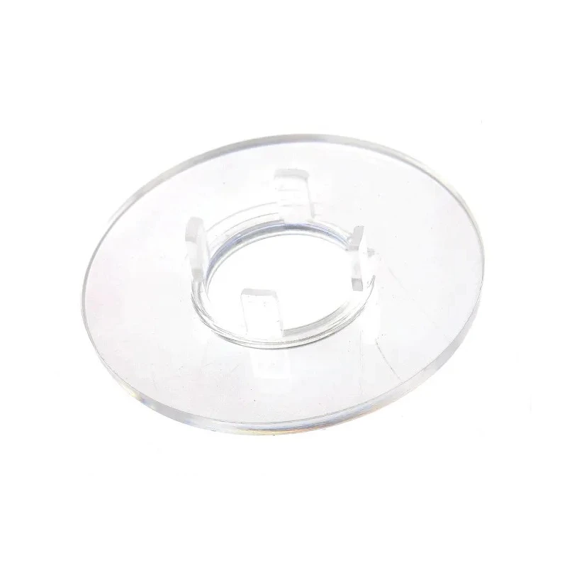 RS PRO 29 mm Knob Diameter Clear Plastic Potentiometer Dial for 11 mm Circular Shaft 468-0638