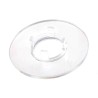 RS PRO 29 mm Knob Diameter Clear Plastic Potentiometer Dial for 11 mm Circular Shaft 468-0638