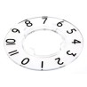 RS PRO Potentiometer Dial Knob 46.8 mm Diameter Clear Plastic for 24 mm Circular Shaft 468-0767