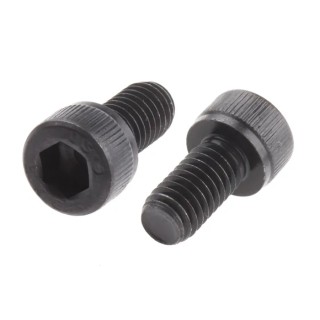 RS PRO Plain Steel Hex Socket Cap Screw, Hex Socket Drive, Thread M6, Length 12 mm 468-0060
