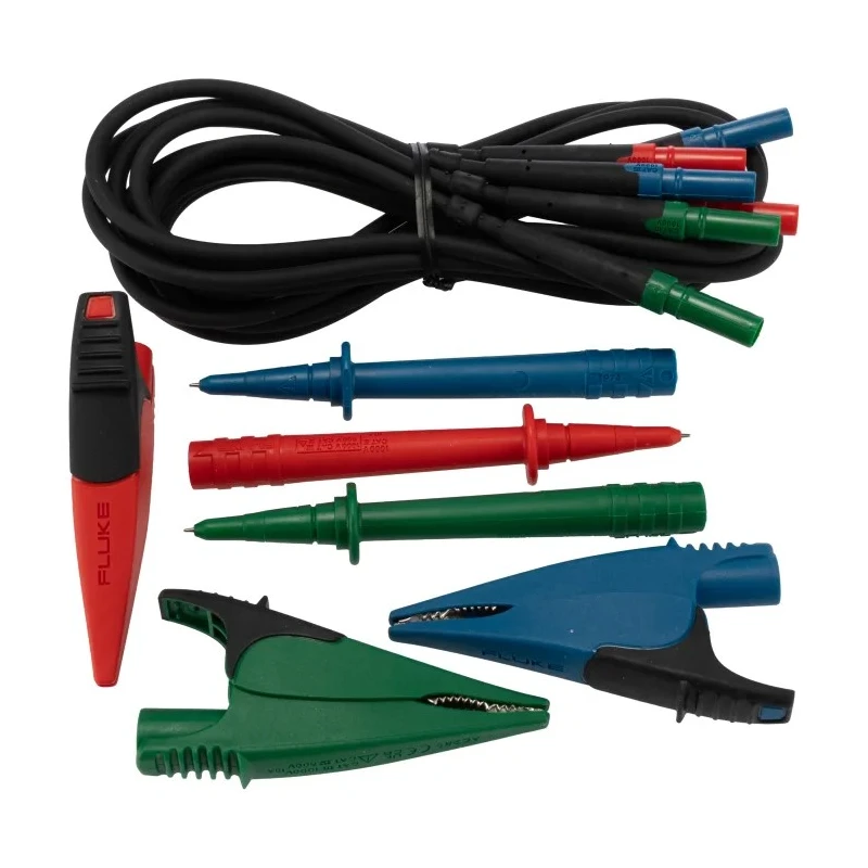 Fluke Test Lead Kit for 1650B Series and 1650 Series Multifunction Installation Testers TL165X
