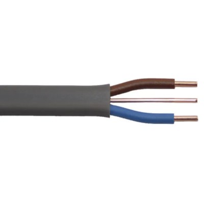 Prysmian 3 Core Power Cable Grey 1mm² 70 °C Polyvinyl Chloride Jacket 100 m 500V 20144916