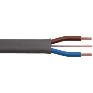 Prysmian 6242Y 3 Core Power Cable Grey 2.5mm² 500V 70°C Polyvinyl Chloride 100m 20147748