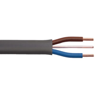 Prysmian 6242Y 3 Core Power Cable Grey 2.5mm² 500V 70°C Polyvinyl Chloride 100m 20147748