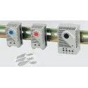 STEGO Enclosure Thermostat NC/NO Switch Configuration 15 A 120V AC 250V AC 0 to 60°C Temperature Setting Range 01172.0-00