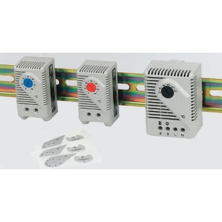 STEGO Enclosure Thermostat NC/NO Switch Configuration 15 A 120V AC 250V AC 0 to 60°C Temperature Setting Range 01172.0-00