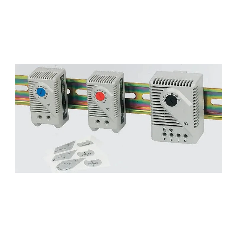 STEGO Enclosure Thermostat NC/NO Switch Configuration 15 A 120V AC 250V AC 0 to 60°C Temperature Setting Range 01172.0-00