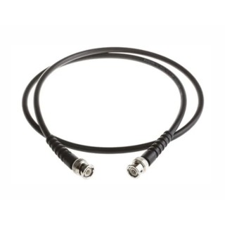 RS PRO 0.5 m RG59 Coaxial Cable 75 Ω Black, Terminated RG59