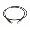 RS PRO 0.5 m RG59 Coaxial Cable 75 Ω Black, Terminated RG59