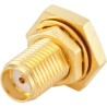 Rosenberger 32 Series Coaxial Connector Panel Mount Female SMA 50 Ω Straight Body Solder 32K601-271L5