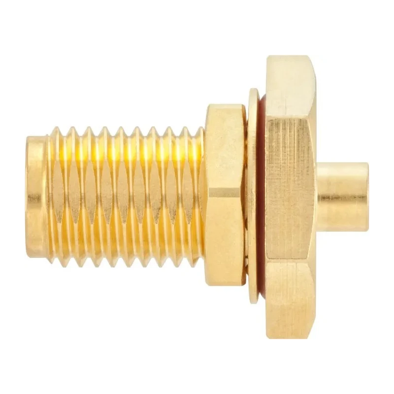 Rosenberger 32 Series Coaxial Connector Panel Mount Female SMA 50 Ω Straight Body Solder 32K601-271L5