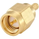Rosenberger 32 Series Coaxial Connector Cable Male SMA, 50 Ω, Straight Body Crimp 32S107-303L5