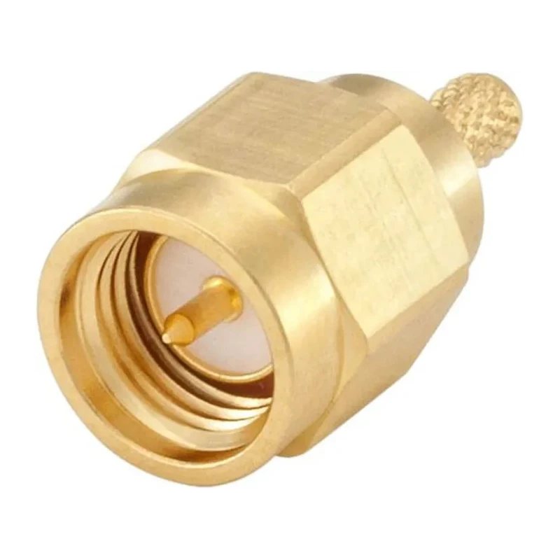 Rosenberger 32 Series Coaxial Connector Cable Male SMA, 50 Ω, Straight Body Crimp 32S107-303L5