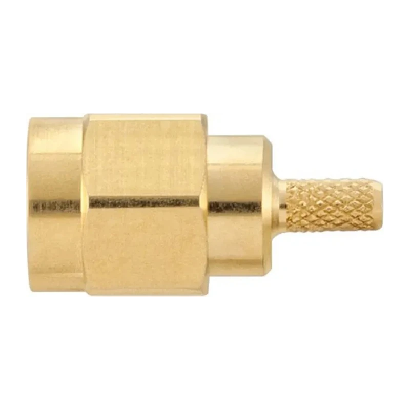 Rosenberger 32 Series Coaxial Connector Cable Male SMA, 50 Ω, Straight Body Crimp 32S107-303L5