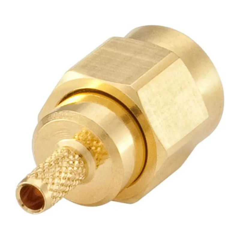 Rosenberger 32 Series Coaxial Connector Cable Male SMA, 50 Ω, Straight Body Crimp 32S107-303L5