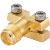 Rosenberger 32 Series Coaxial Connector PCB Female SMA 50 Ω Straight Body Solder 32K243-40ML5