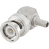 Rosenberger 51 Series 50 Ω BNC Coaxial Connector Cable Male, Right Angle Body, Crimp Termination 51S207-308N5
