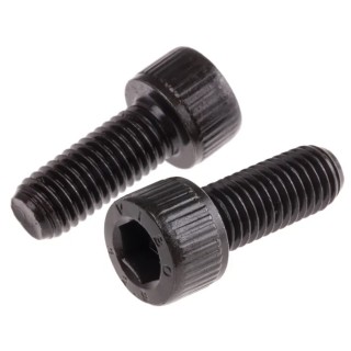 RS PRO Plain Steel Hex Socket Cap Screw, Hex Socket Drive, M10 x 25 mm 468-0290