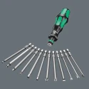 Wera Interchangeable Standard Screwdriver Set 33 Pieces, Hexagon, Phillips, Pozidriv, Torx, Tri-Wing, Slotted 05059297001