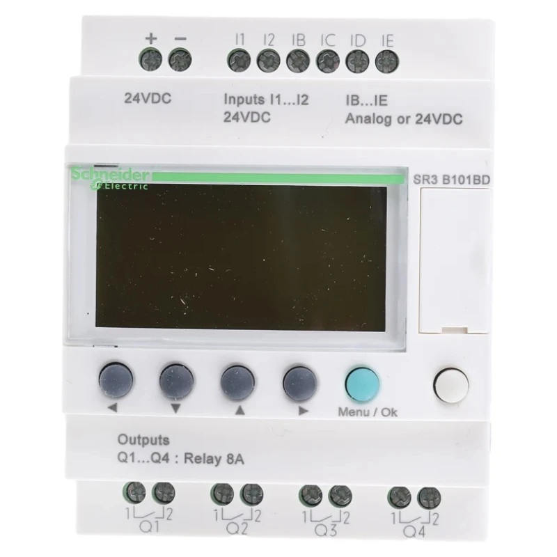 Schneider Electric Zelio Logic Series Logic Module 6-Input Analogue Input 4 Outputs Relay Output SR3B101BD