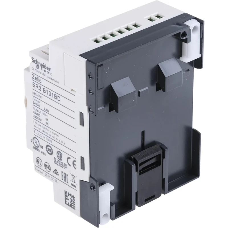 Schneider Electric Zelio Logic Series Logic Module 6-Input Analogue Input 4 Outputs Relay Output SR3B101BD